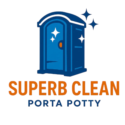 Superb Clean Porta Potty Logo